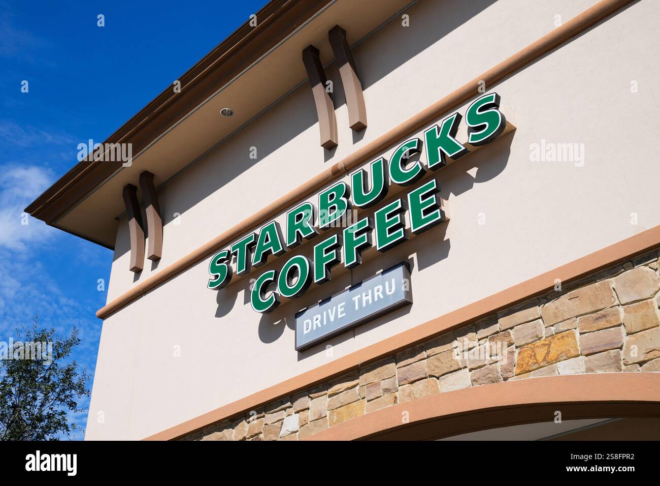 A Starbucks Coffee on Thursday, Jan. 16, 2025, in Houston. (AP Photo
