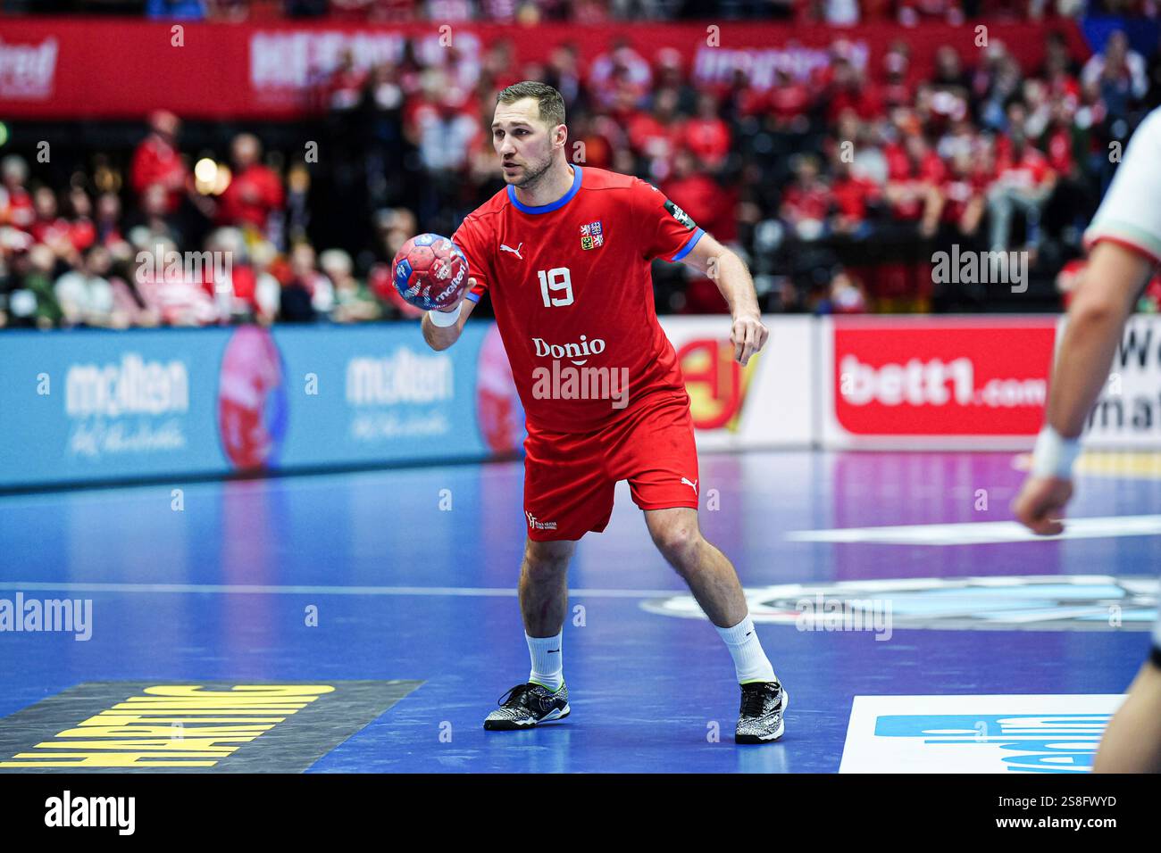 Tomas Babak (Tschechien, 19) DEN, Tschechien vs. Italien, Handball