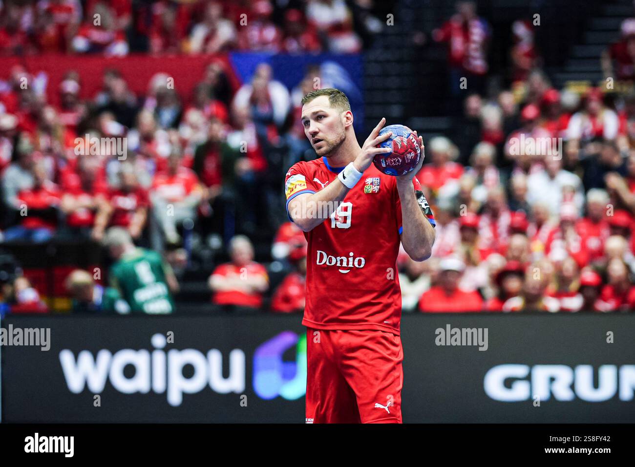Tomas Babak (Tschechien, 19) DEN, Tschechien vs. Italien, Handball