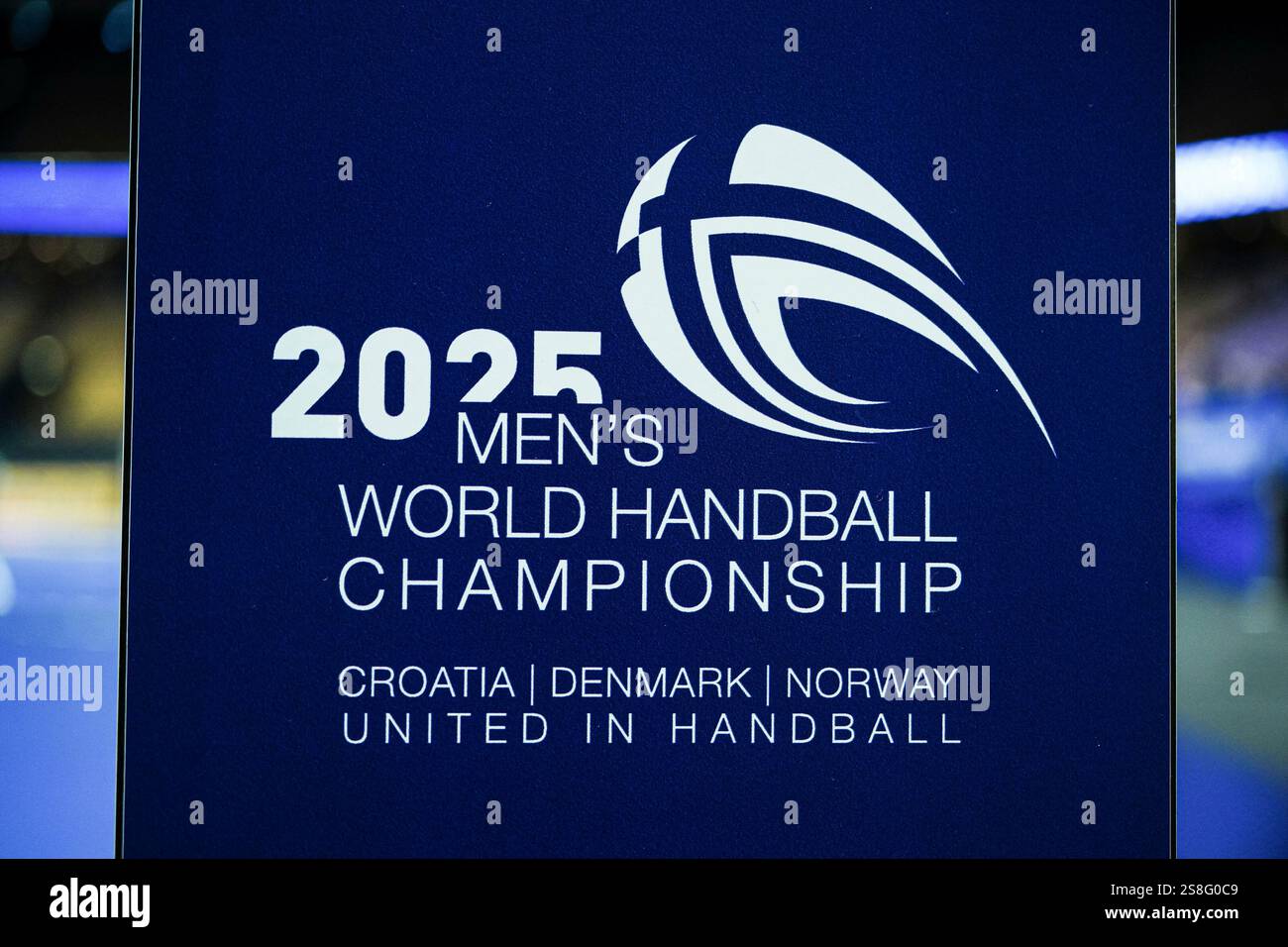 Logo/Wappen IHF Handball Weltmeisterschaft 2025, Themenfoto, Themenbild