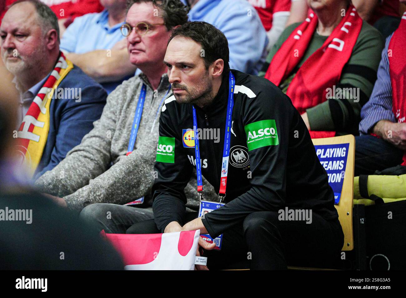 Benjamin Hatton Benjamin Chatton (Deutschland, Manager) DEN, Daenemark vs. Deutschland ...