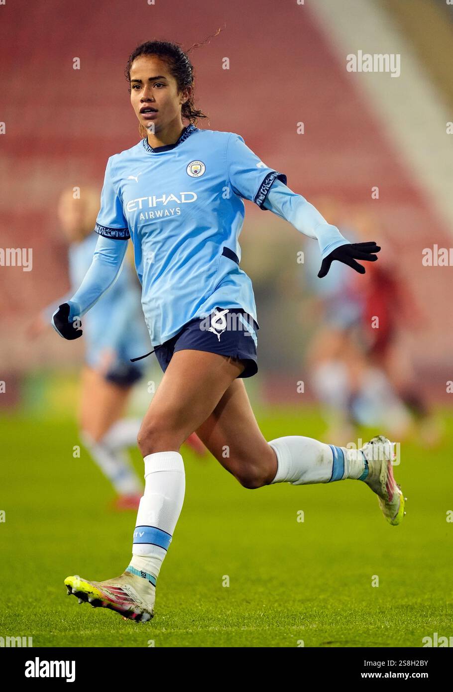 Manchester City's Mary Fowler during the Subway Women's League Cup
