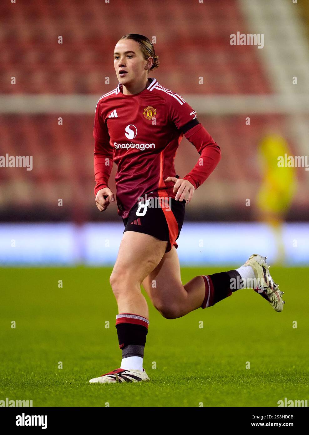 Manchester United's Grace Clinton during the Subway Women's League Cup