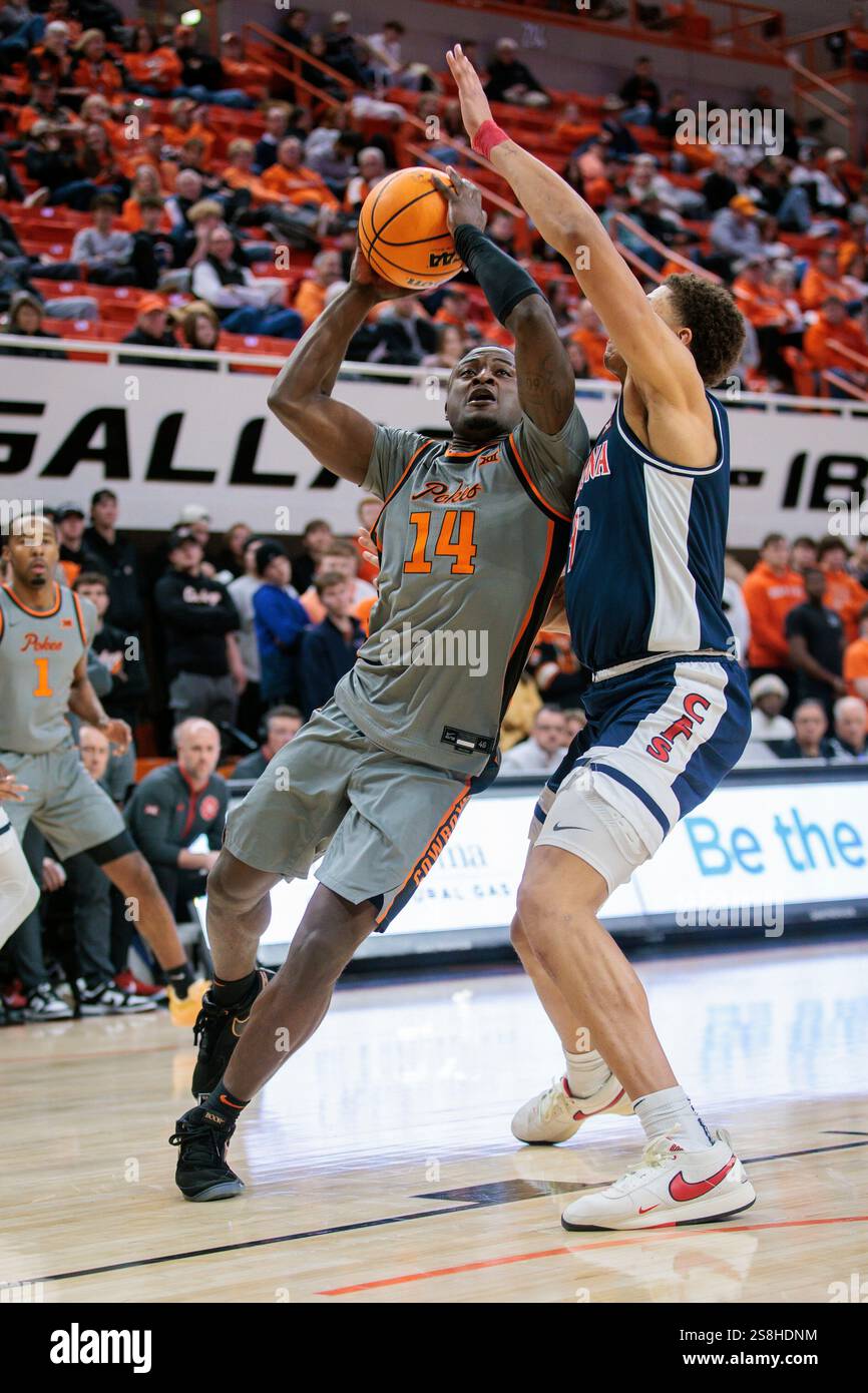 STILLWATER, OK JANUARY 21 Oklahoma State Cowboys guard Jamyron