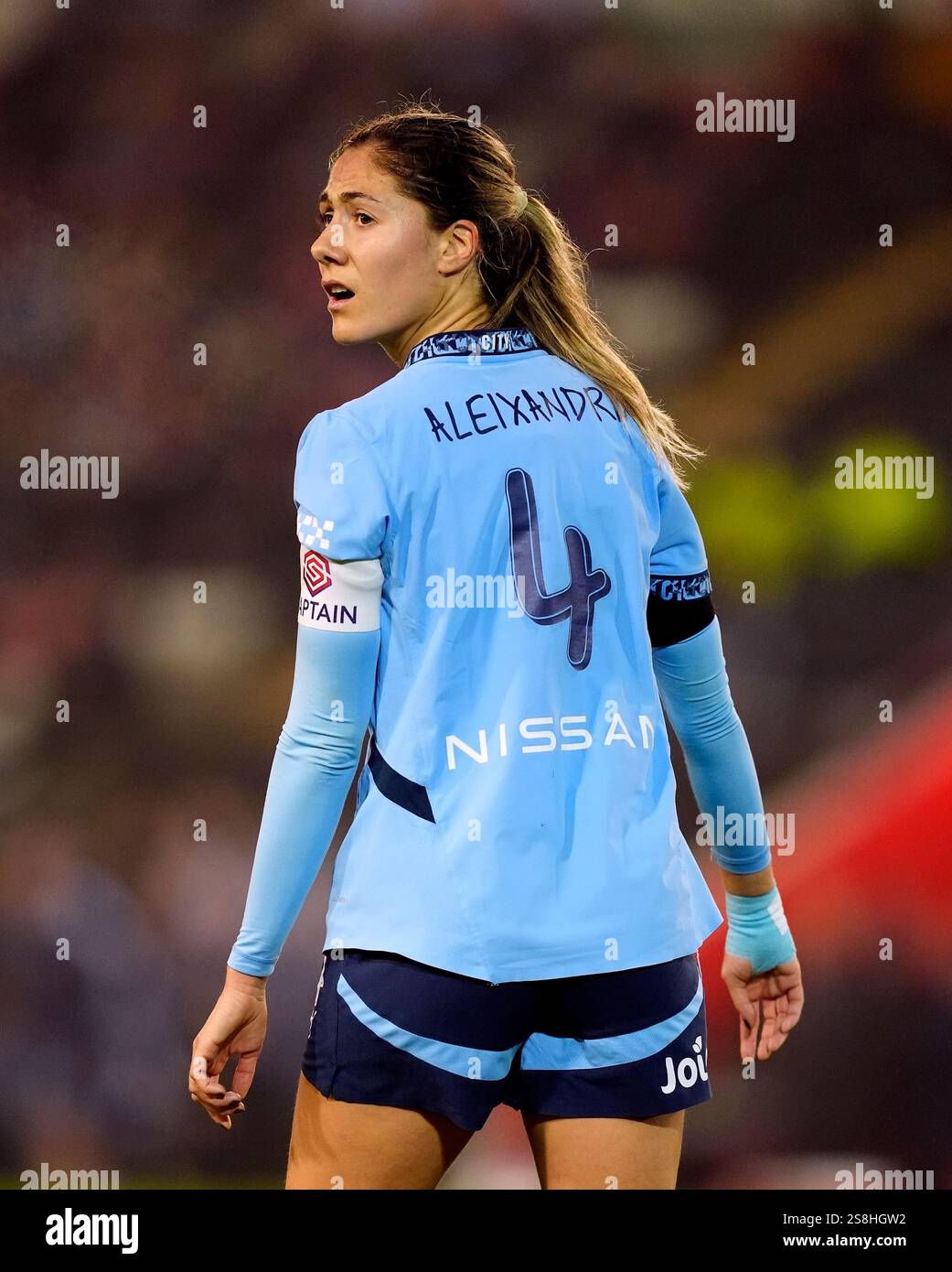 Manchester City's Laia Aleixandri during the Subway Women's League Cup