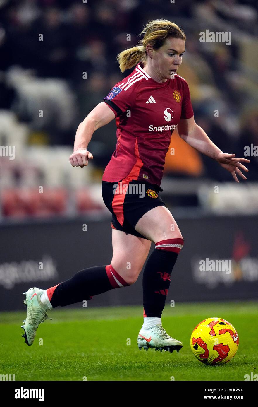 Manchester United's Aoife Mannion during the Subway Women's League Cup