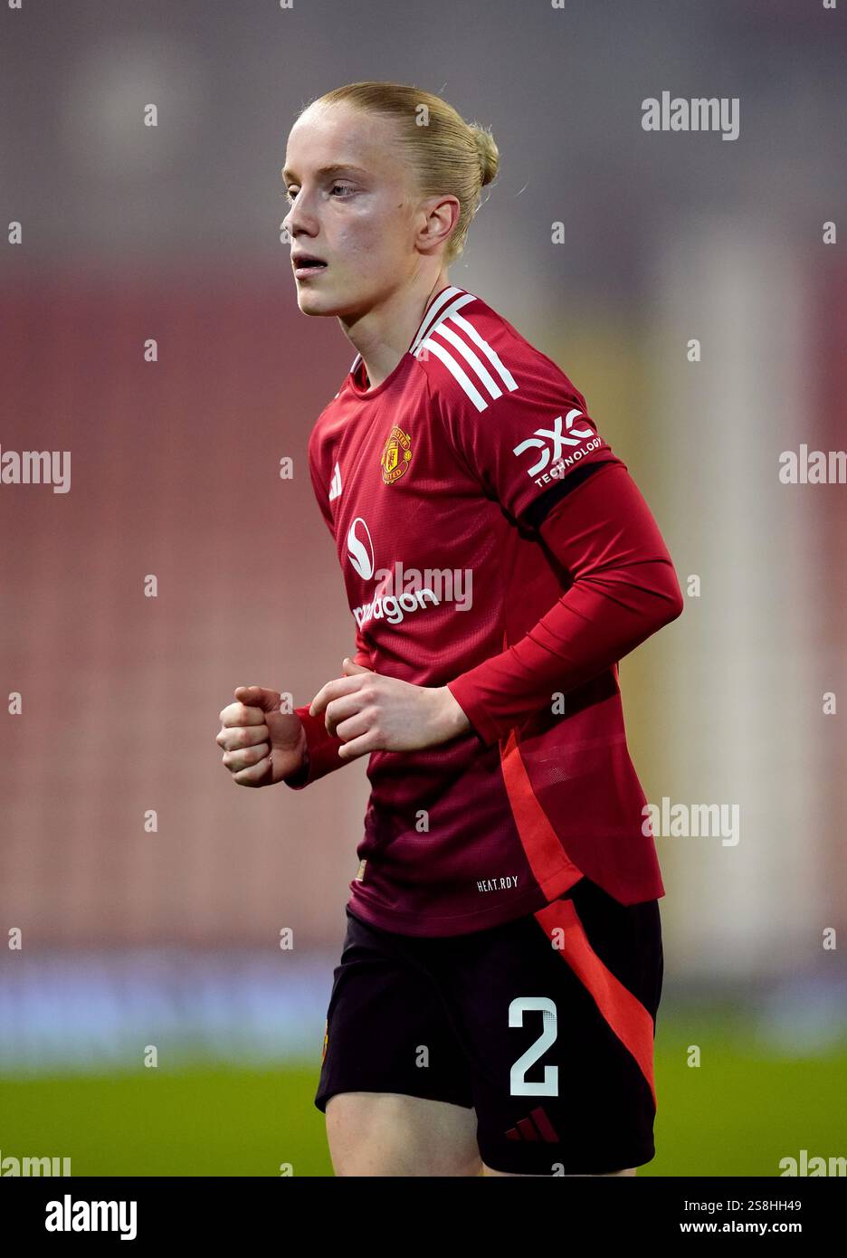Manchester United's Anna Sandberg during the Subway Women's League Cup