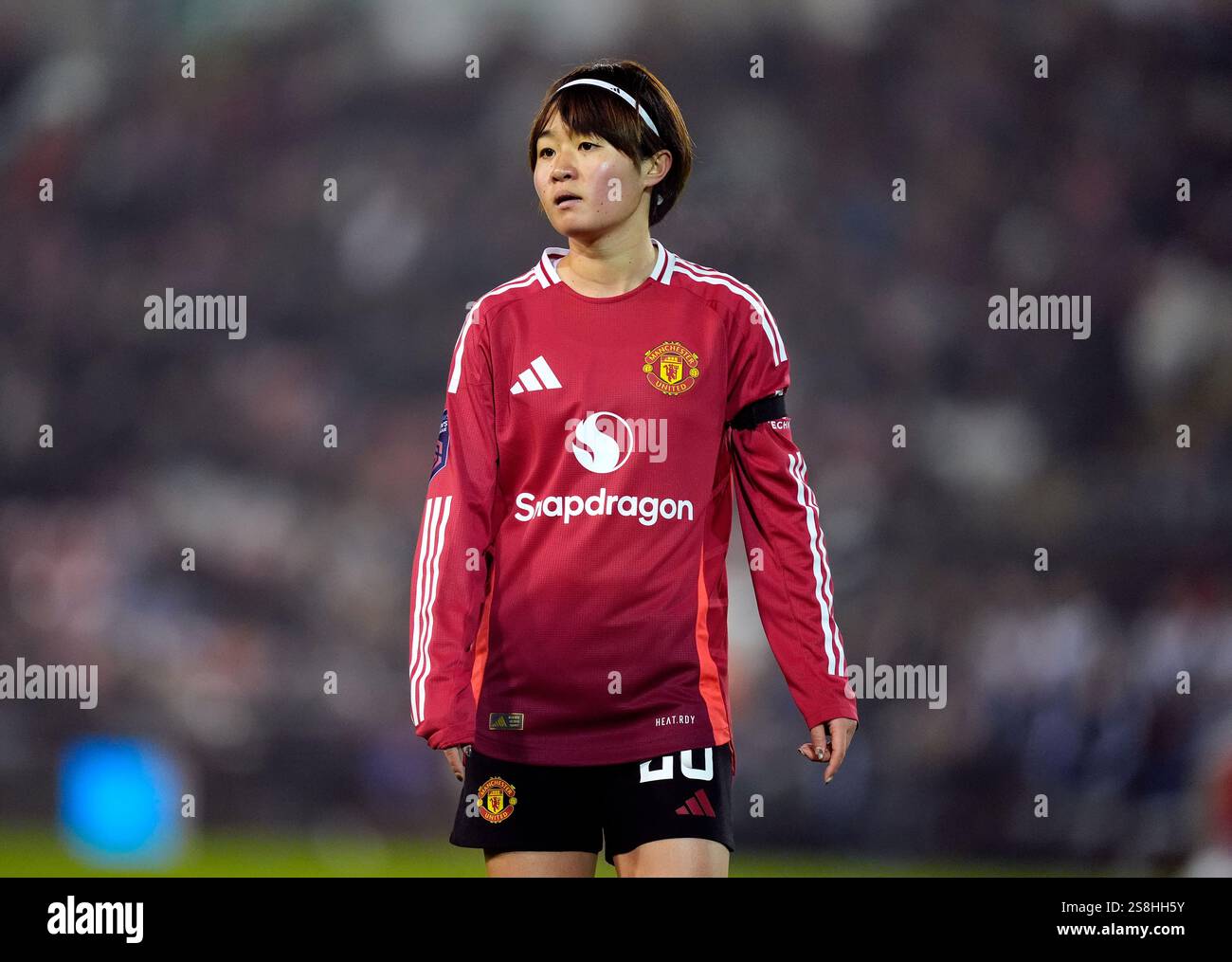Manchester United's Hinata Miyazawa during the Subway Women's League