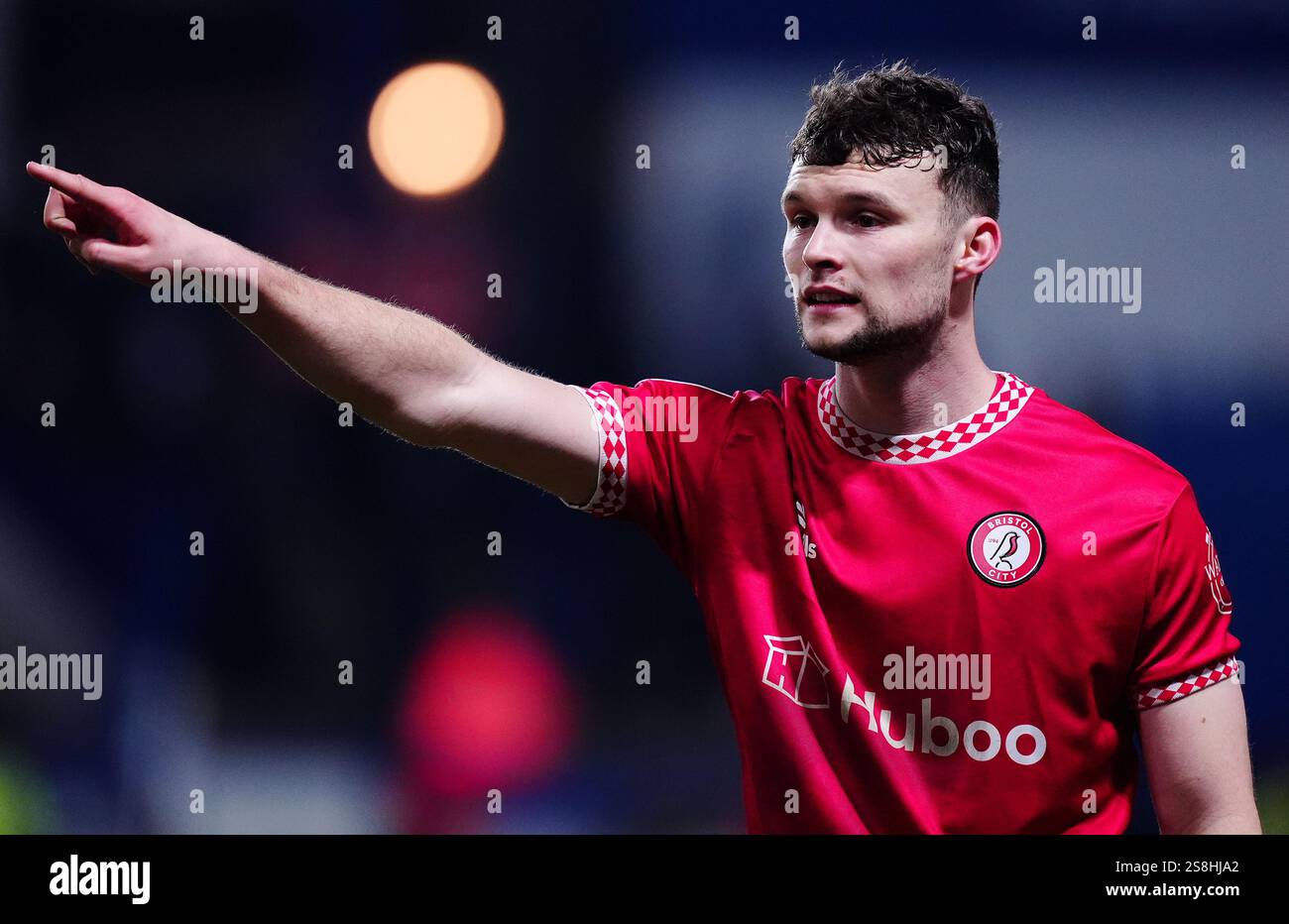 Bristol City's Luke McNally during the Sky Bet Championship match at