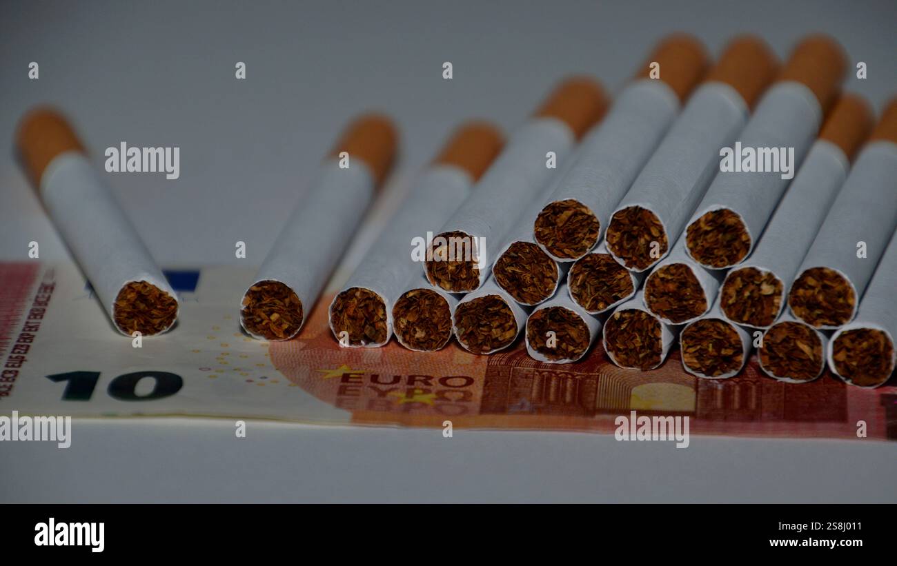 cigarette increase 2025 Cigarette prices hi-res stock photography and images