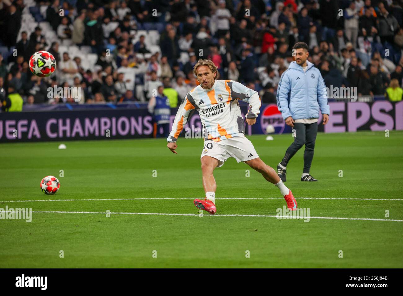 UEFA Champions League matchday 7 between Real Madrid and Salzburg at