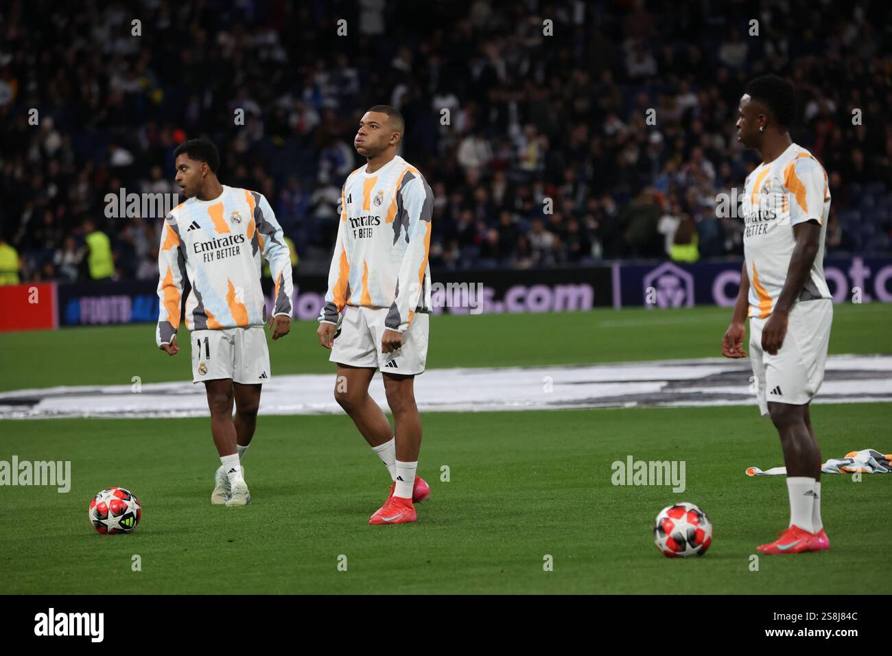 UEFA Champions League matchday 7 between Real Madrid and Salzburg at