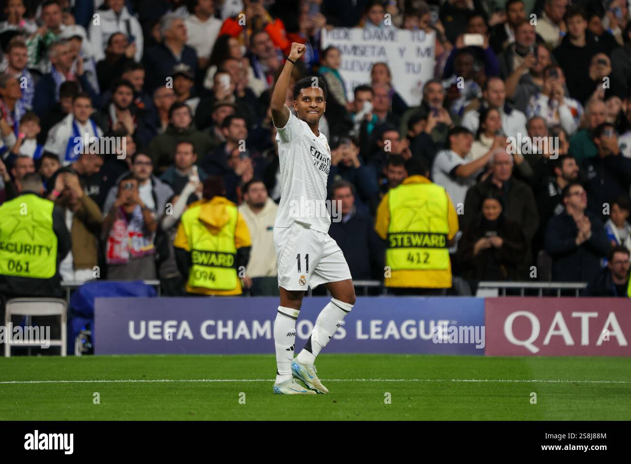 UEFA Champions League matchday 7 between Real Madrid and Salzburg at