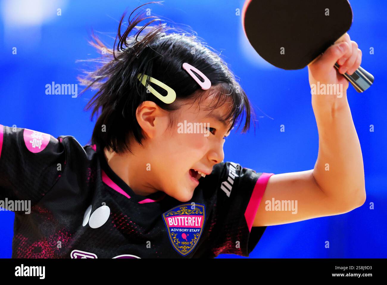 Tokyo, Japan. 22nd Jan, 2025. Miku Matsushima Table Tennis : All Japan ...