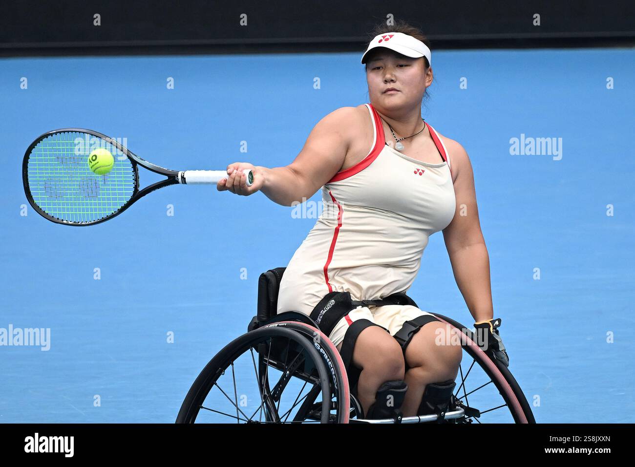 Melbourne, Australia. 23rd Jan, 2025. Xiaohui Li of China during her ...