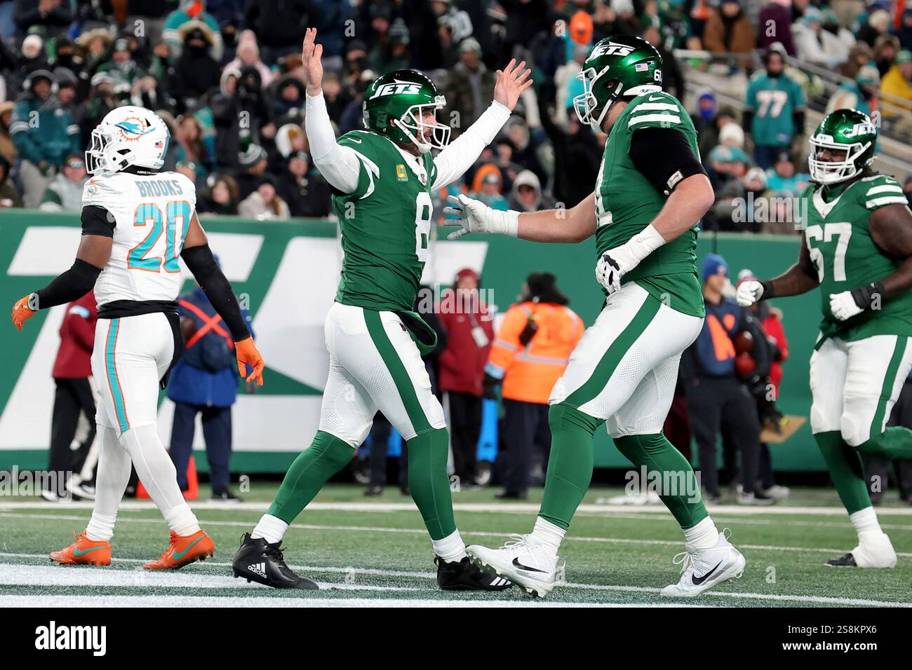 Souvenir : Ticket Aaron Rodgers 500e Touchdown - New York Jets, 1/5/25, Dernier Match ?