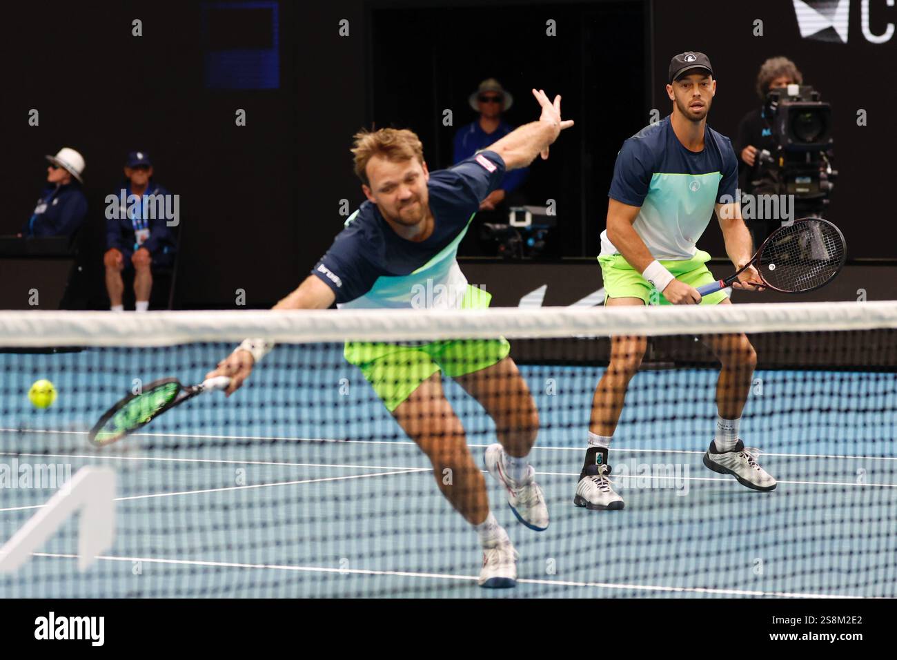 23 January 2025, Australia, Melbourne Tennis Grand Slam Australian