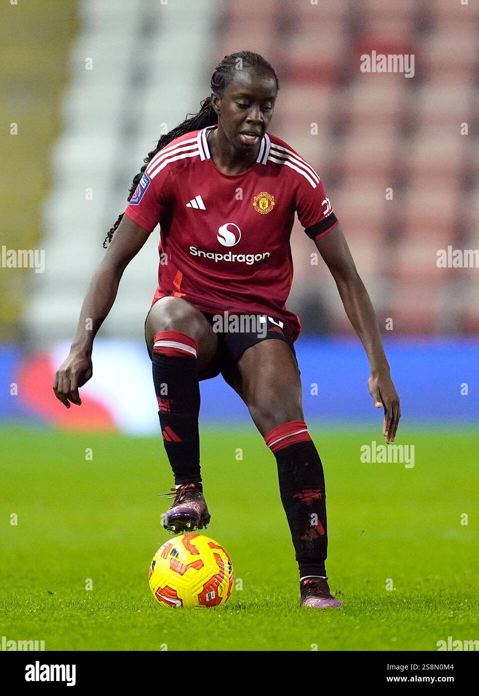 Manchester United's Simi Awujo during the Subway Women's League Cup