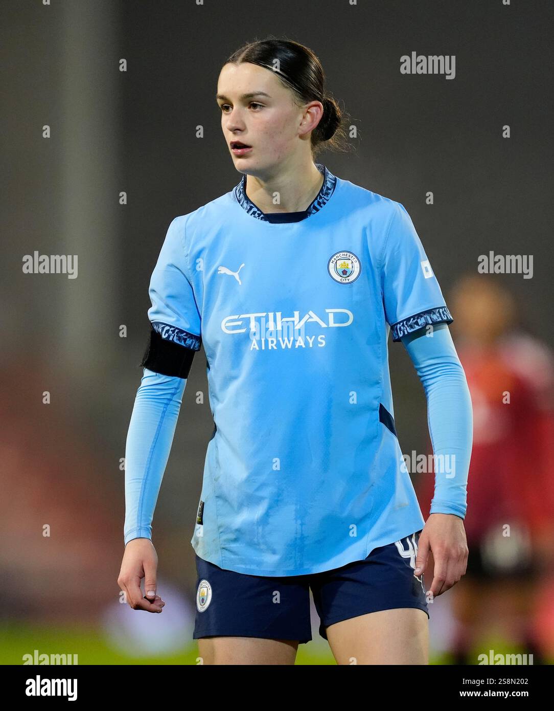 Manchester City's Lily Murphy during the Subway Women's League Cup