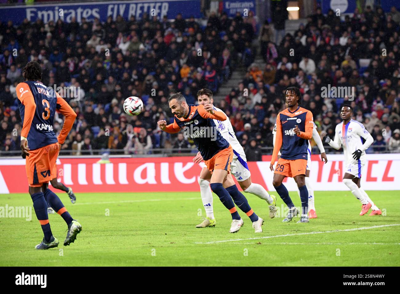 52 Nikola Maksimovic (mhsc) during the Ligue 1 McDonald's match between ...