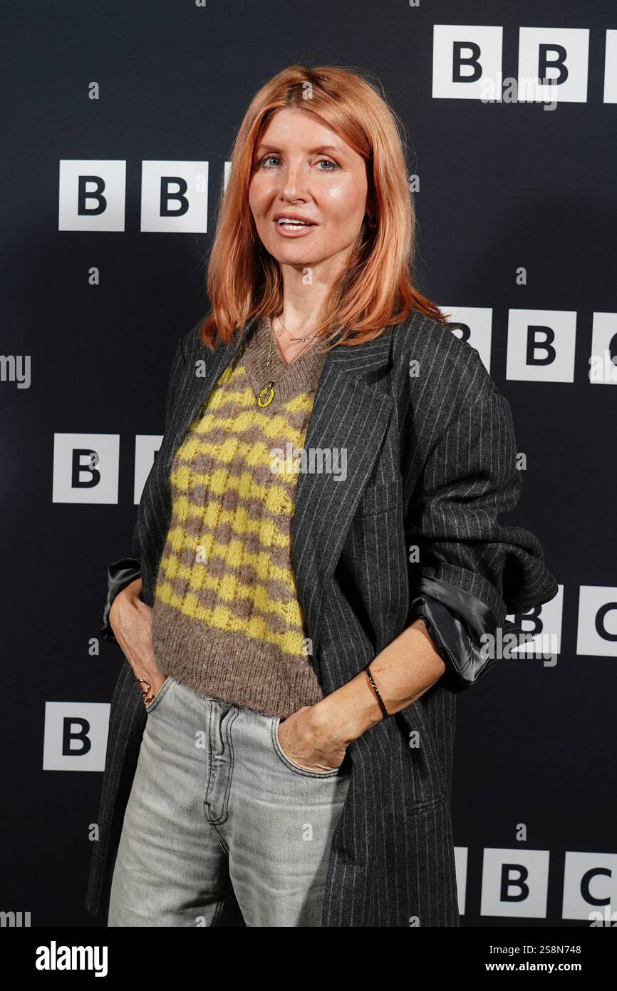 Sharon attends a BBC screening and Q&A for Amandaland, at the