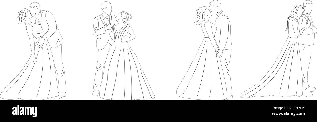 Sketch outline vector vectors hi-res stock photography and images - Alamy