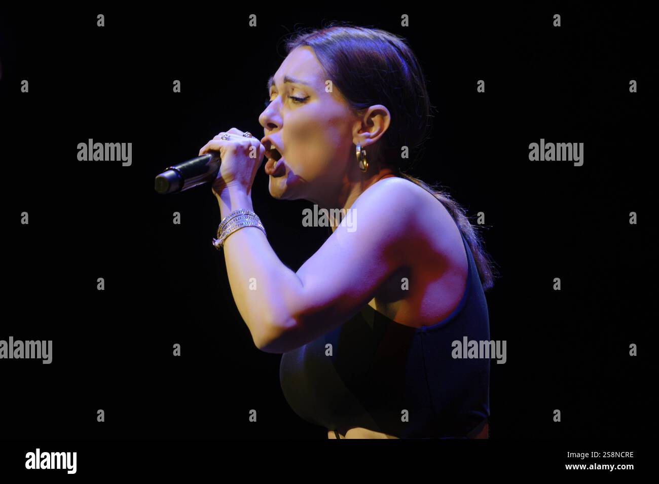 Simona Singer Italian singer Music Concert - Simona Molinari Simona Molinari durante ...