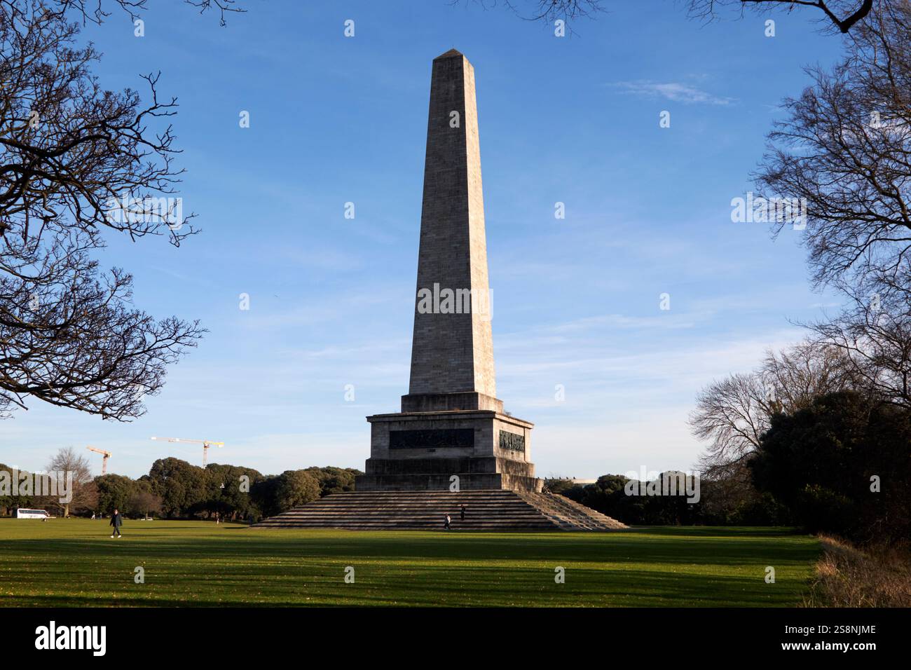 wellington monument dublin republic of ireland Stock Photo