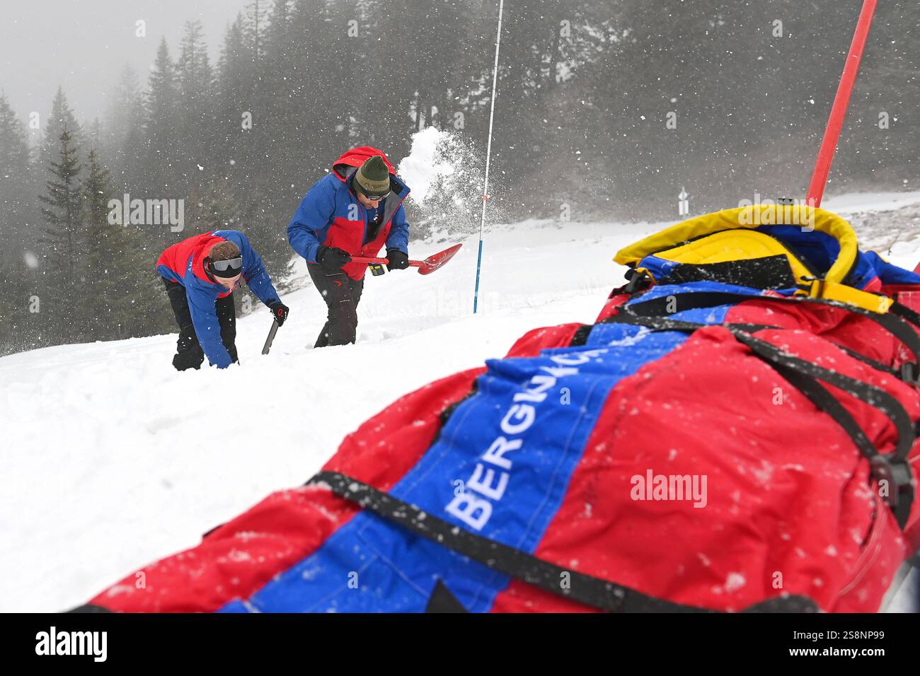 Bergretter rescue operation The Socio-Economic Cost of "Adventure Tourism"