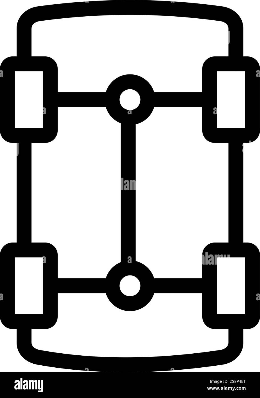 Automobile icon vector. Suitable for mobile apps, web apps and print media. Stock Vector