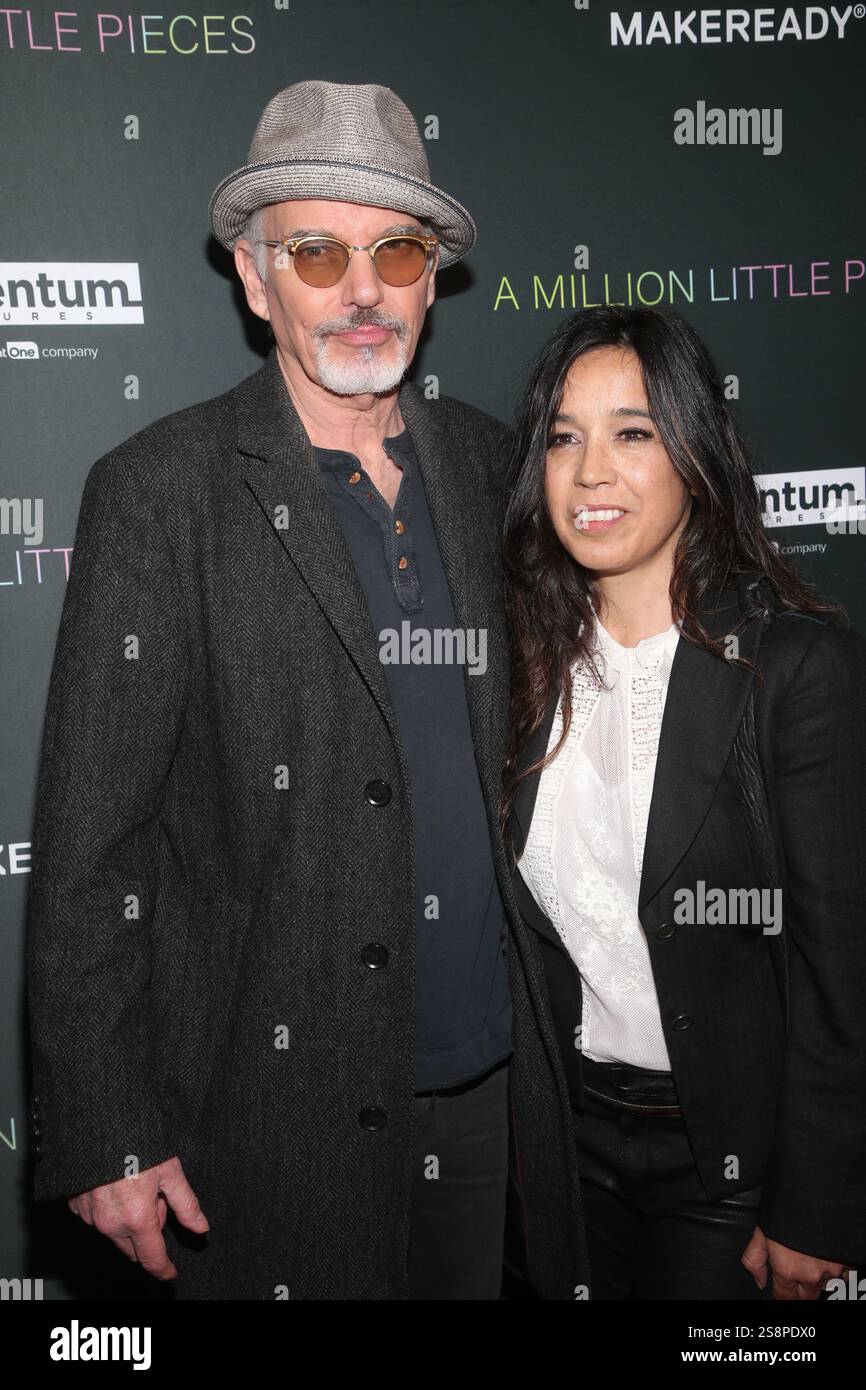 Billy Bob Thornton and wife Connie Angland attends A Million Little