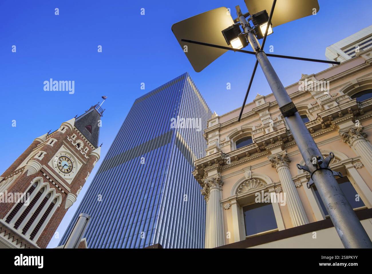 An image of different buildings in Perth Australia Stock Photo - Alamy