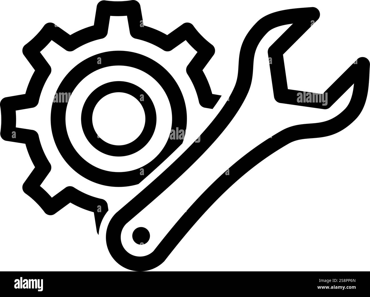 Configurations icon vector. Suitable for mobile apps, web apps and print media. Stock Vector