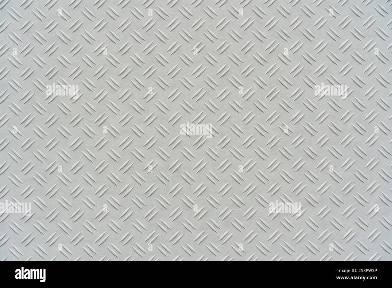 An image of a checker plate material background Stock Photo