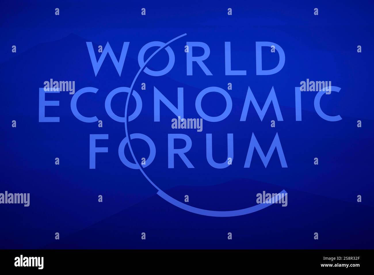 The logo of the World Economic Forum is displayed at the congress