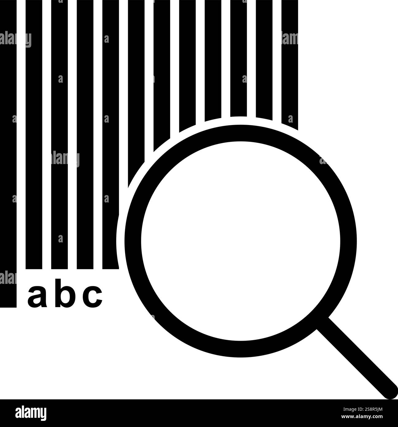 Find Code icon vector. Suitable for mobile apps, web apps and print media. Stock Vector