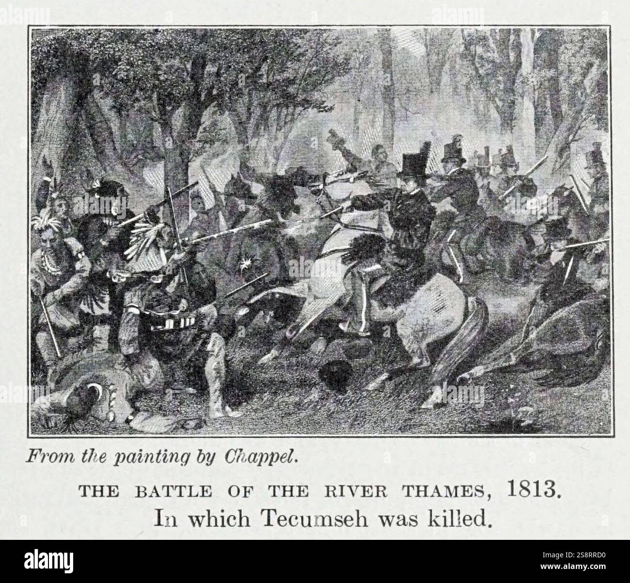 The Battle of the Thames, also known as the Battle of Moraviantown, was ...