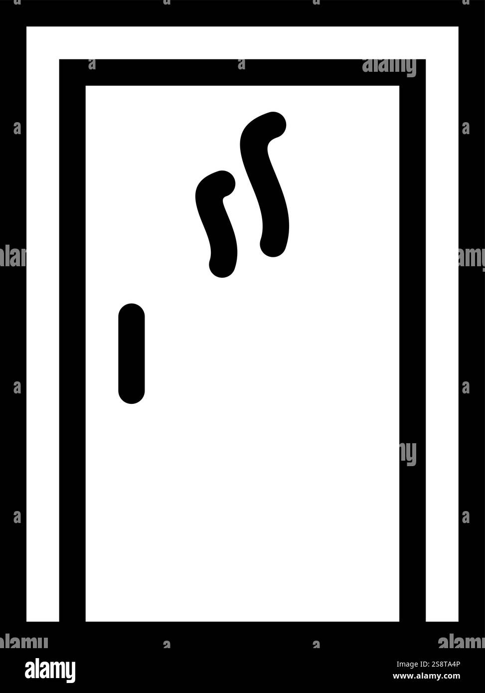 Steam Room icon vector. Suitable for mobile apps, web apps and print media. Stock Vector