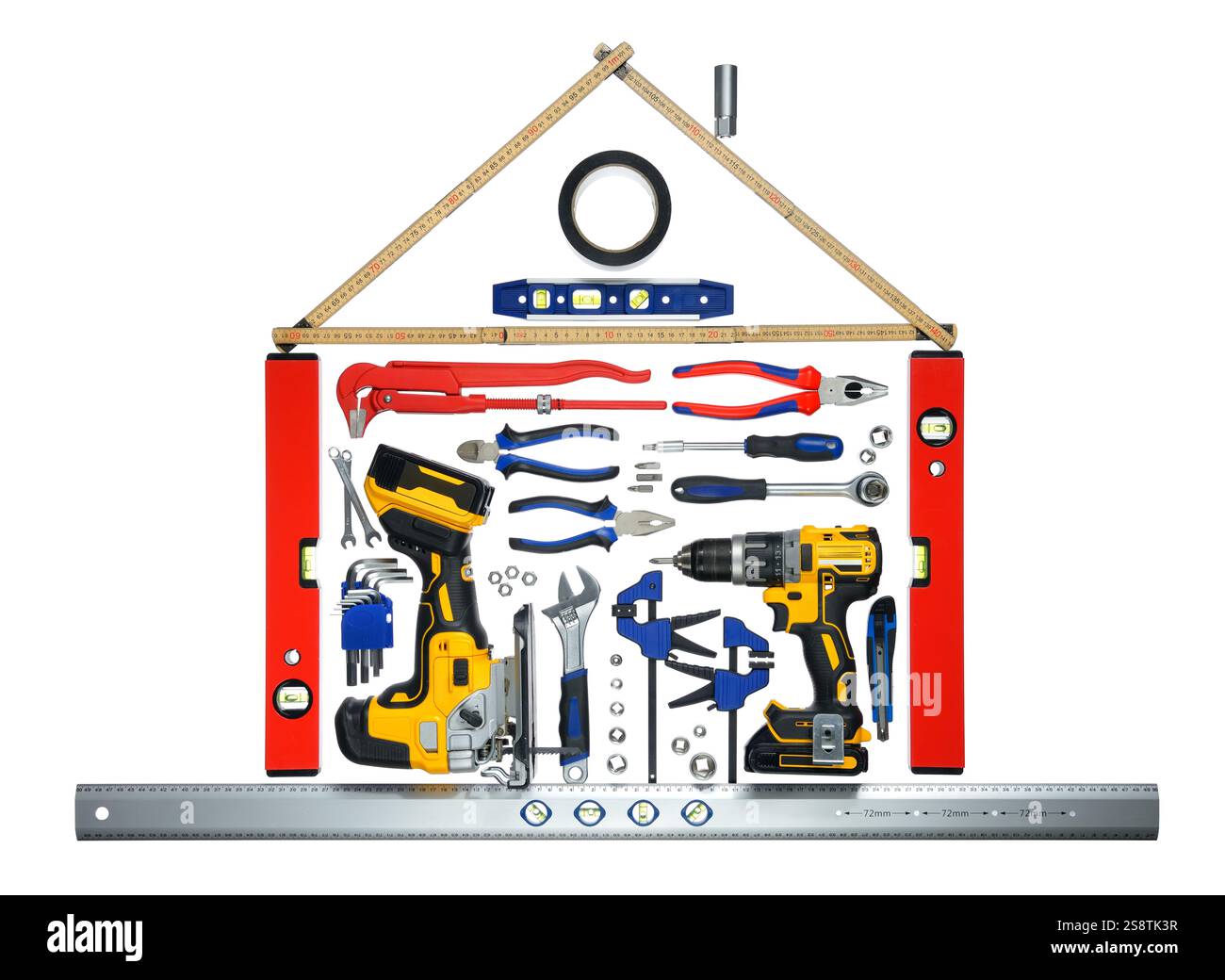 House improvement a Cut Out Stock Images & Pictures - Alamy
