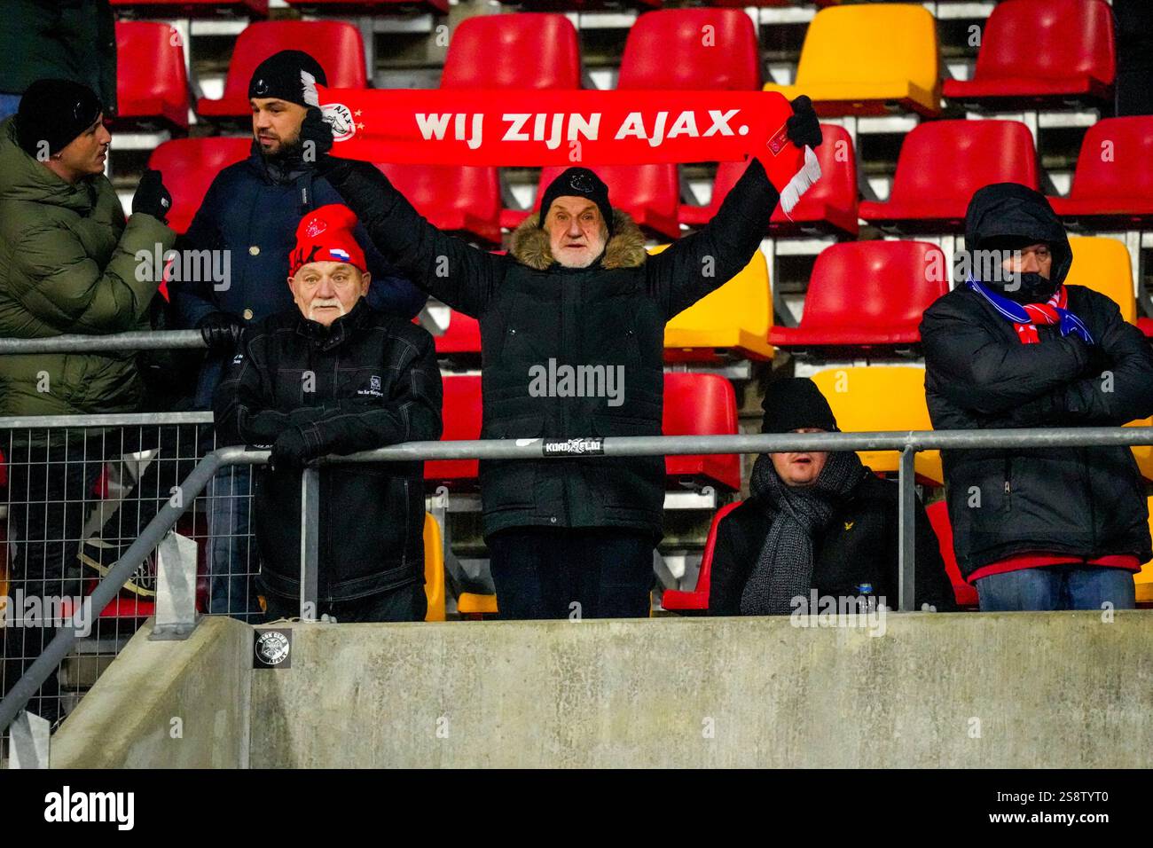 RIGA, 23-01-2025 , Daugava Stadium , football, UEFA Europa League ...