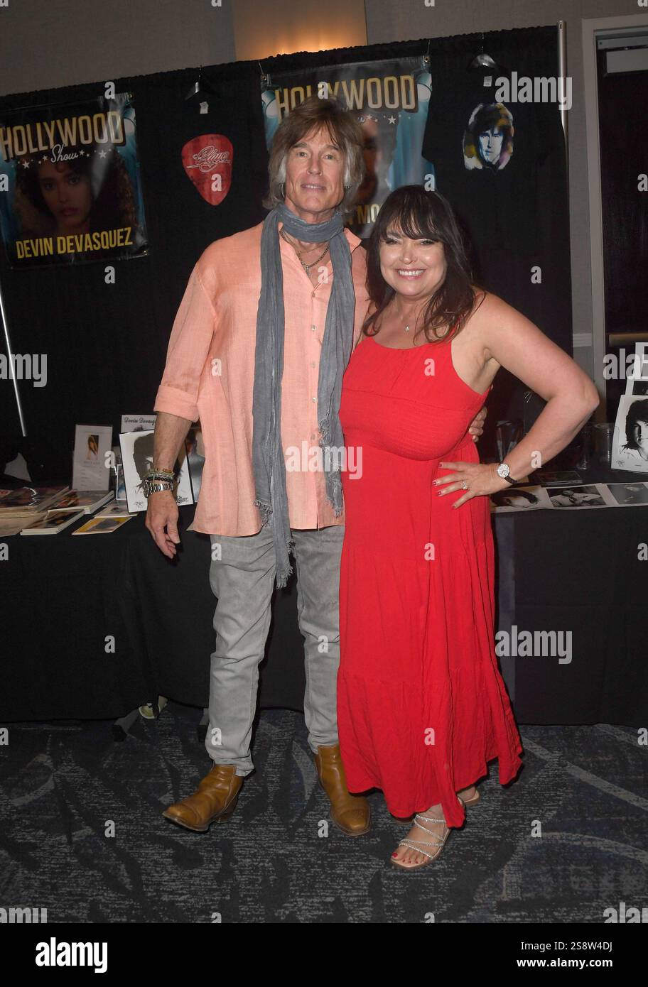 Burbank, United States. 11th Jan, 2025. Actor Ronn Moss and model Devin ...