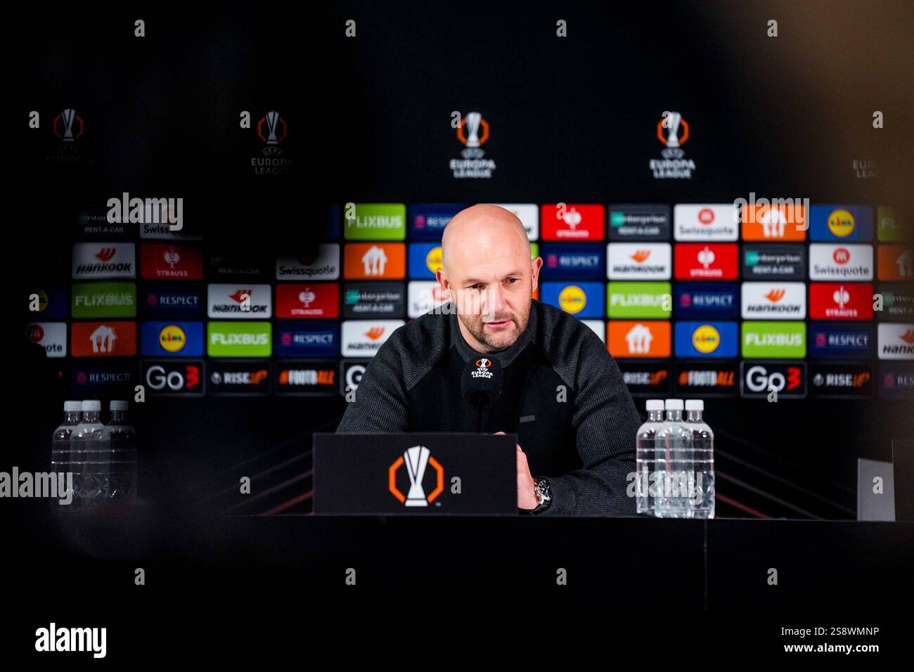 RIGA, 23-01-2025 , Daugava Stadium , football, UEFA Europa League ...