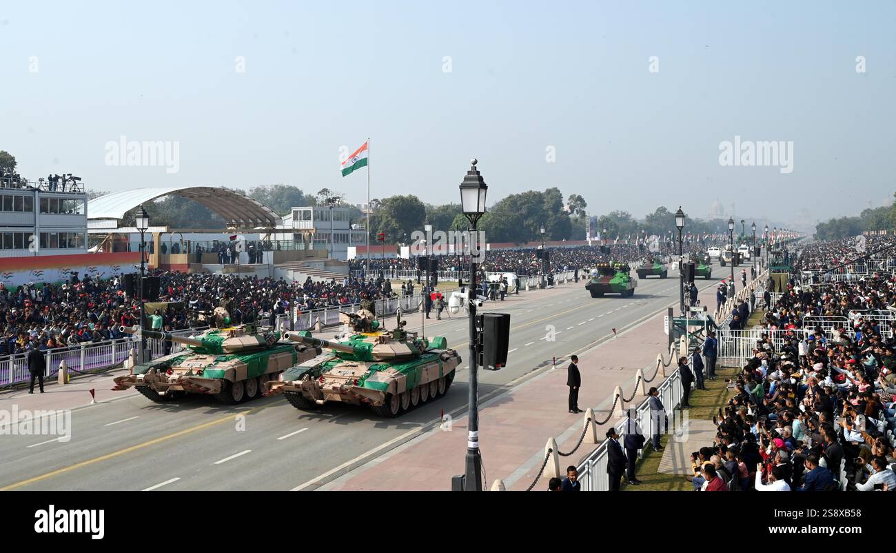 New Delhi, India. 23rd Jan, 2025. NEW DELHI, INDIA - JANUARY 23: Army ...