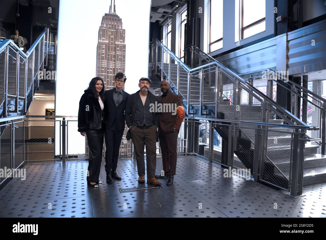 Mark Ritchie New York January 23, 2025, New York, Ny, United States: Inga Schlingmann, Peter ...