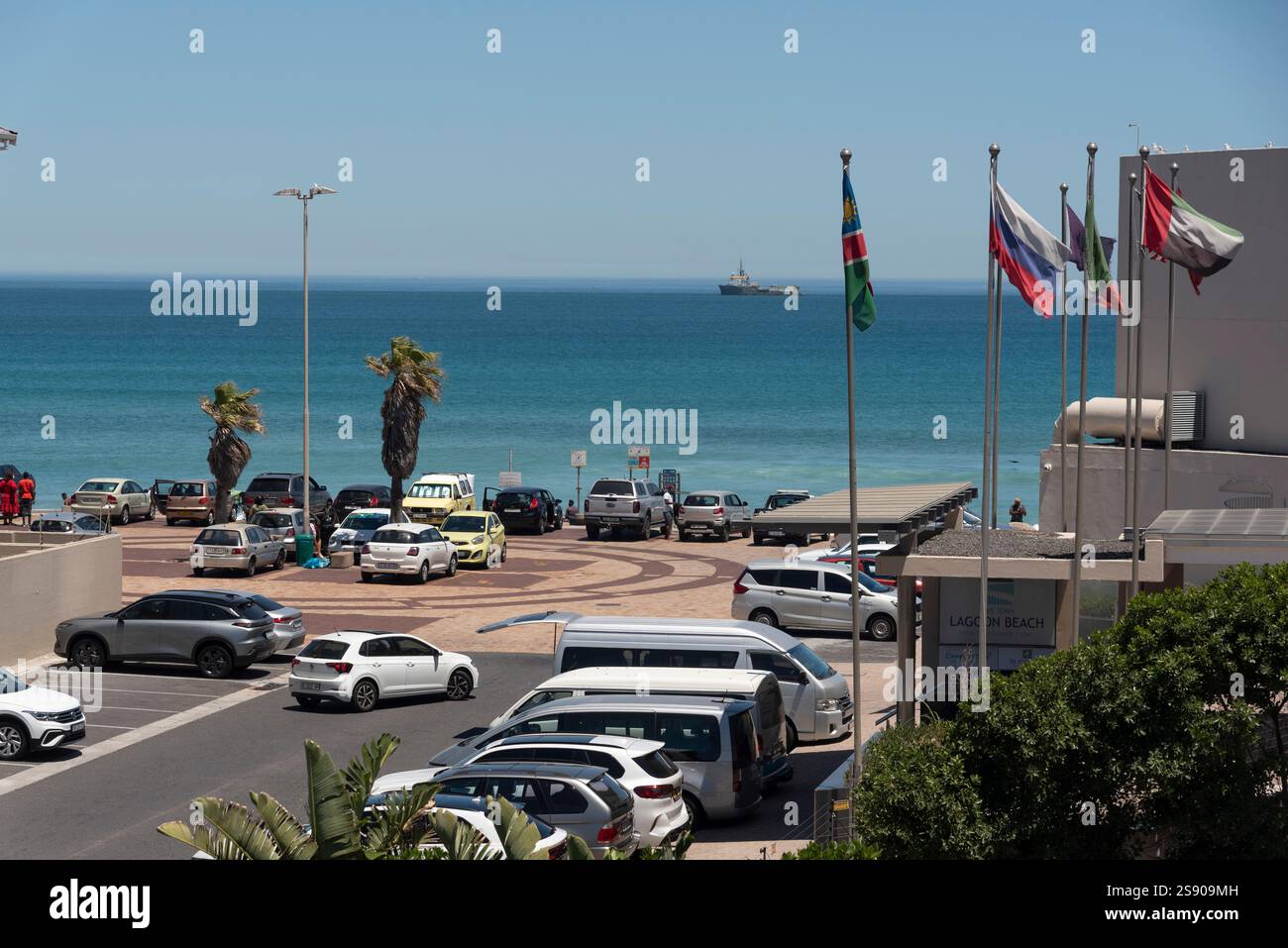 Lagoon Beach Cape Town South Africa. 24.12.2024.  Lagoon Beach on the west coast of South Africa close to Cape Town. Stock Photo