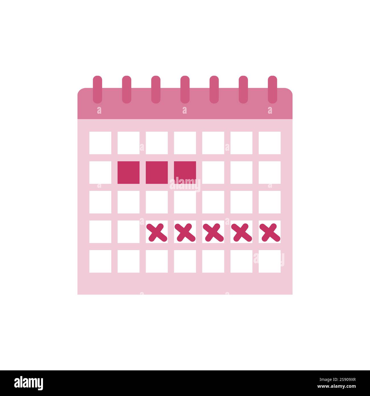 Menstrual calendar with ovulation dates Stock Photo Alamy Menstrual calendar with ovulation dates Stock Photo Alamy