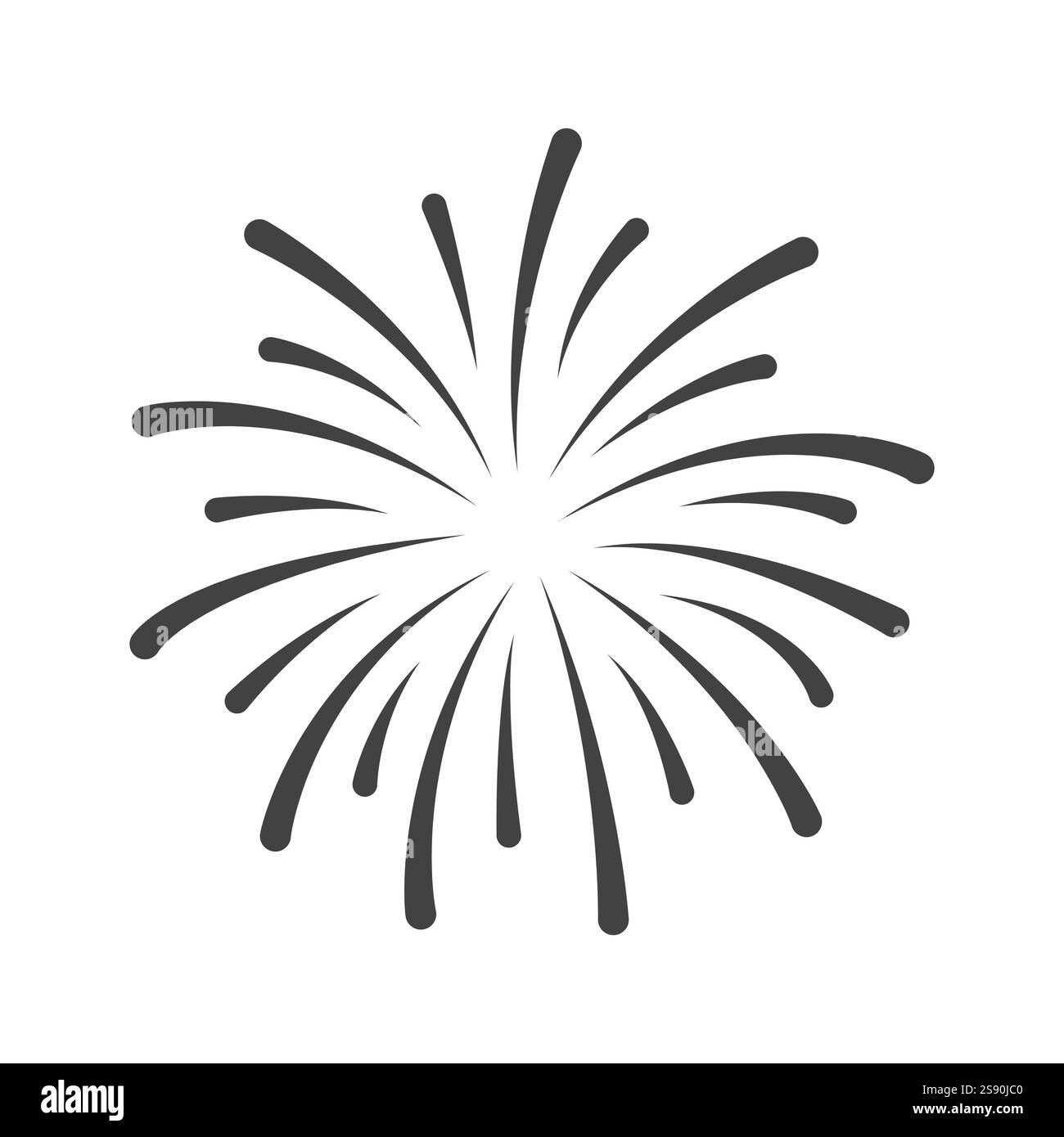 explosion firework icon symbol design vector illustration on white ...