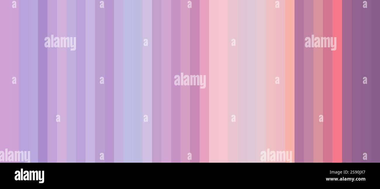 Abstract seamless pattern with delicate vertical stripes in soft hues Stock Vector