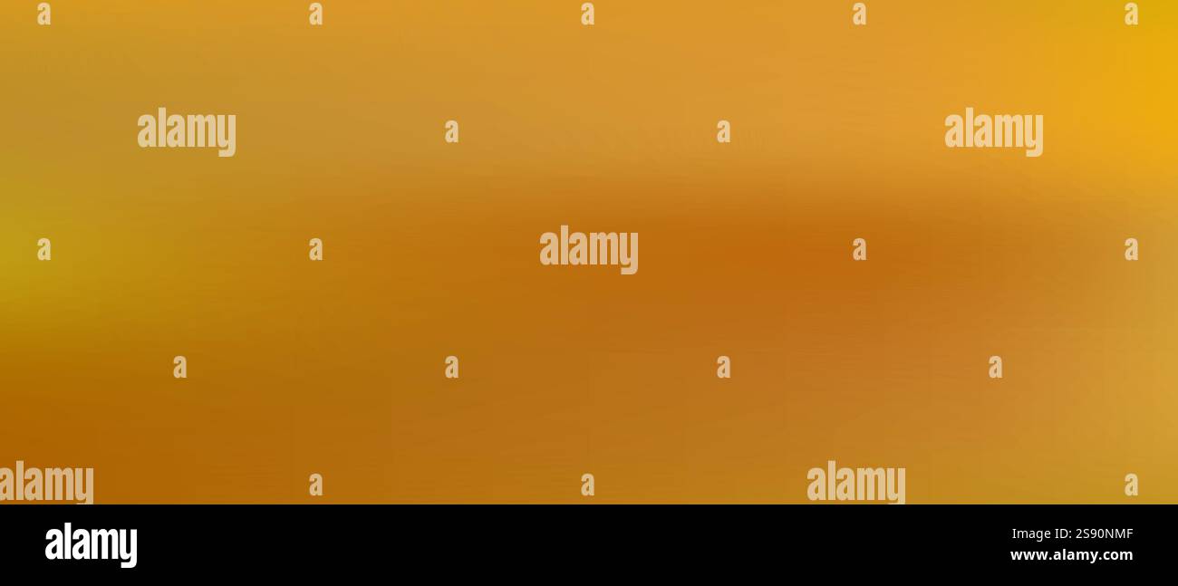 vector gradient background features a seamless blend of deep amber and soft buttery yellow hues Stock Vector