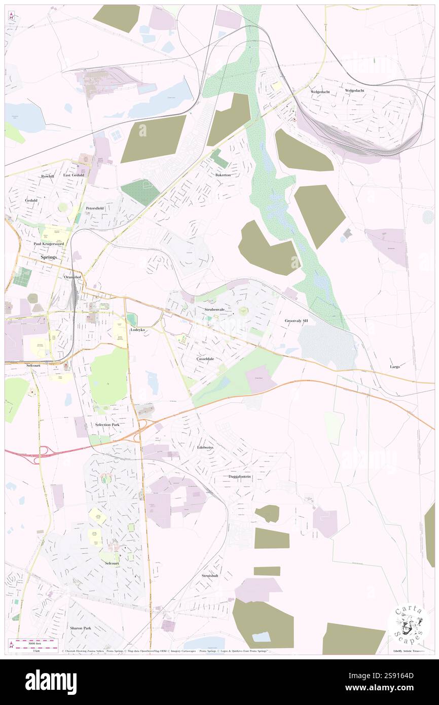 Springs, Ekurhuleni Metropolitan Municipality, ZA, South Africa ...